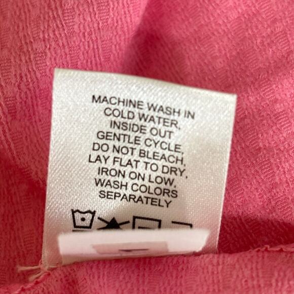 Bette & Court Skort Size M Pink Black Textured Knit Stretch Pull On Tennis Golf - Picture 10 of 10